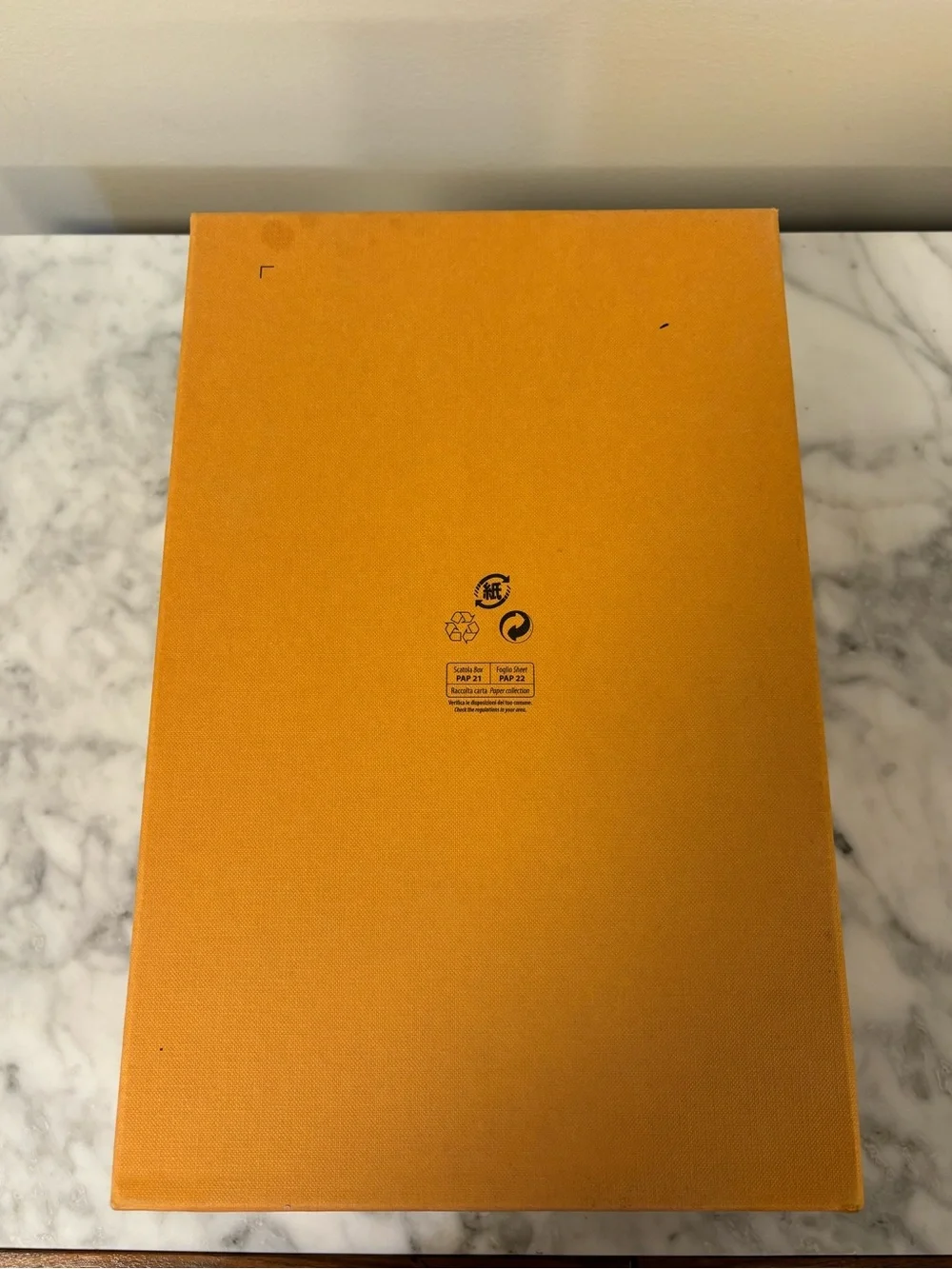 Tod's Orange Branded Gift/Storage Box